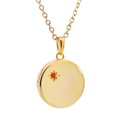 Sun, Moon & Stars - Gelbgold vergoldet