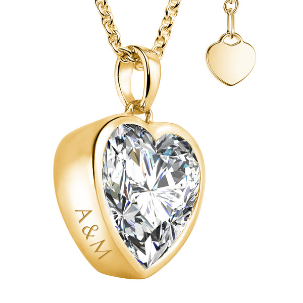 Affection - Gelbgold vergoldet - Zirkonia