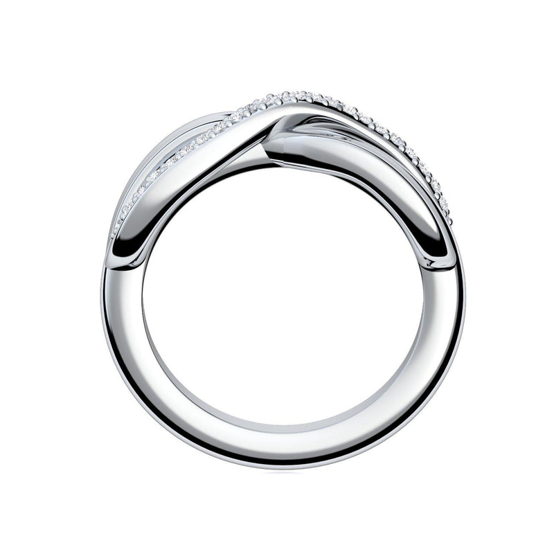 Ring Infinity Silber Zirkonia