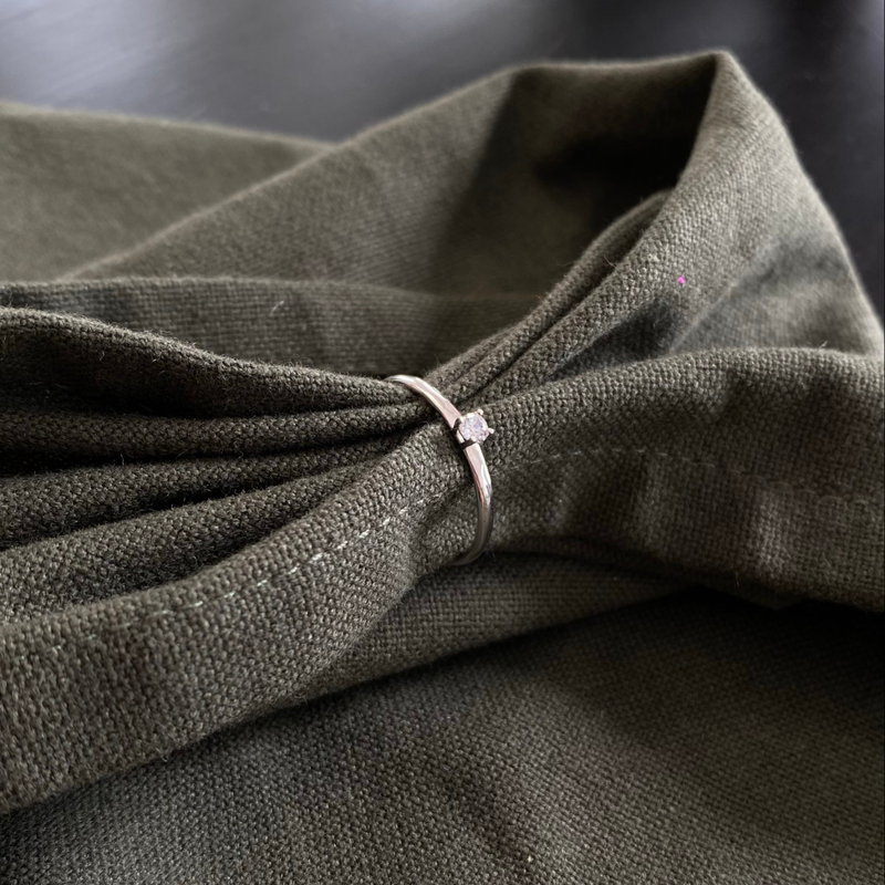 Concinnity - Platin 950 - Rauchquarz