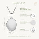 Oval - Silber 925