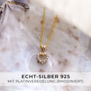 Romance - Gelbgold vergoldet - Zirkonia