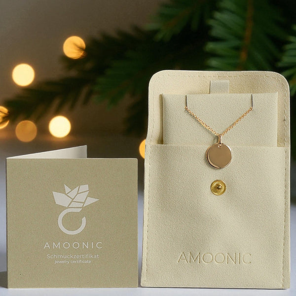 Mini Charm - Gelbgold vergoldet