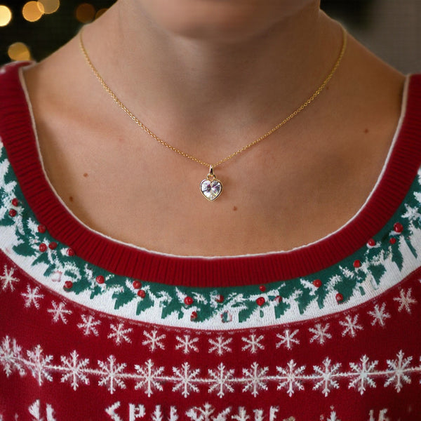 First Love - Gelbgold vergoldet - Zirkonia