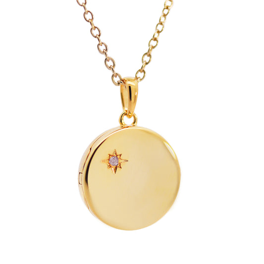 Sun, Moon & Stars Kids - Gelbgold vergoldet