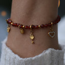 Essence of You - Edelstahl Gelbgold vergoldet - Chrysopras