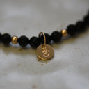 Essence of You - Edelstahl Gelbgold vergoldet - Onyx