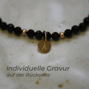 Essence of You - Edelstahl Gelbgold vergoldet - Onyx