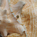 Essence of summer - Edelstahl Gelbgold vergoldet - Morganit
