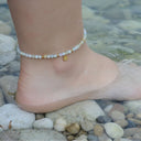 Essence of summer - Edelstahl Gelbgold vergoldet - Morganit