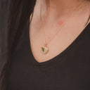 Shiny Heart - Gelbgold vergoldet