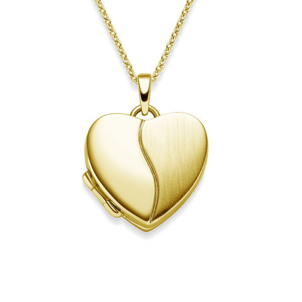 Romantic Love - Gelbgold vergoldet
