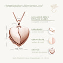 Romantic Love - Rosegold vergoldet