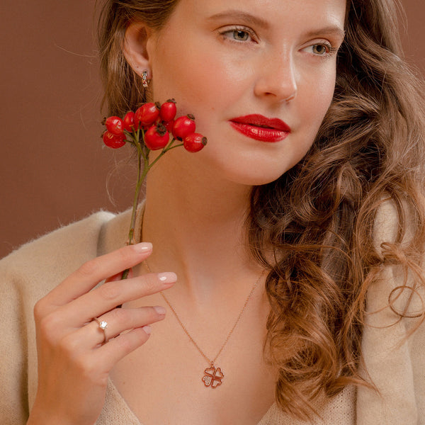 Great Luck - Rosegold vergoldet - Zirkonia