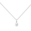 Glossy Pearl - Silber 925 - Zirkonia - Süßwasserperle