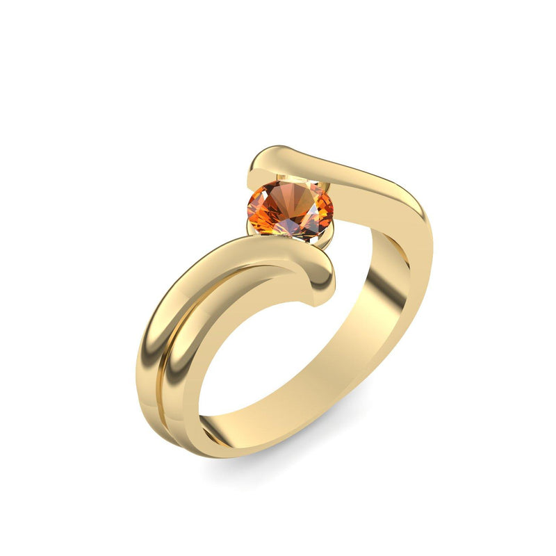 Antragsring Gelbgold Citrin