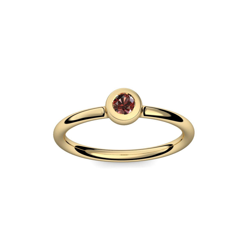 Antragsring Gelbgold Granat