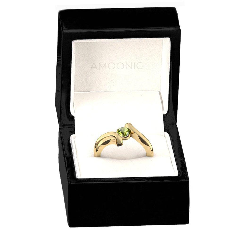 Antragsring Gelbgold Peridot