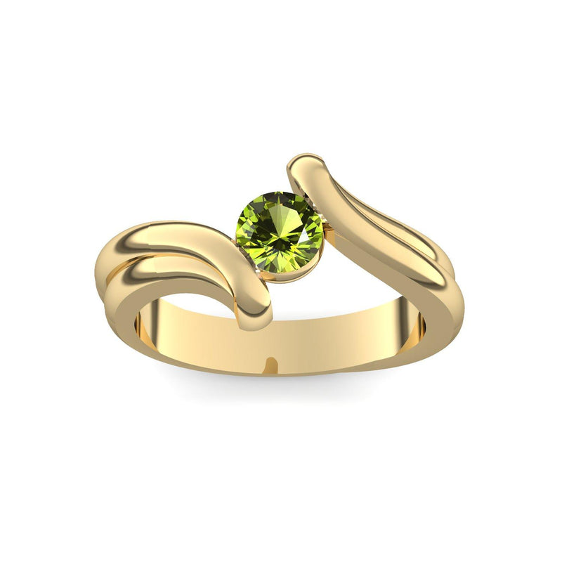 Antragsring Gelbgold Peridot