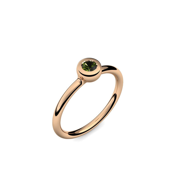 Antragsring Rosegold Turmalin