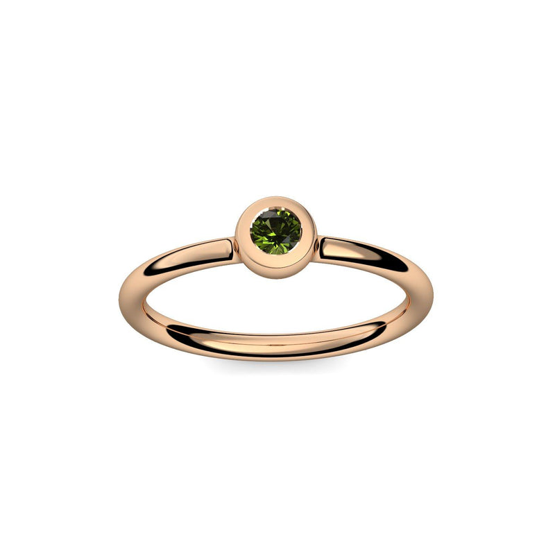 Antragsring Rosegold Turmalin