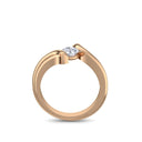 Antragsring Rosegold Zirkonia