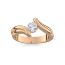Antragsring Rosegold Zirkonia