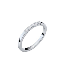 Damen Ring Silber Brillant