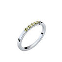 Damen Ring Silber Peridot