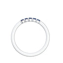 Damen Ring Silber Saphir
