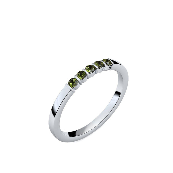 Damen Ring Silber Turmalin
