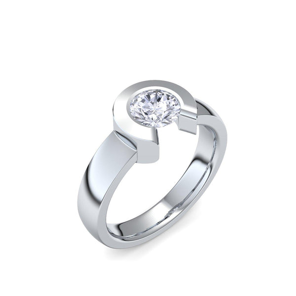 Damen Ring Silber Zirkonia