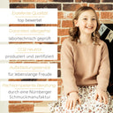 Damenhalskette Engel Rosegoldvergoldet Zirkonia