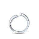 Damenring Offen Silber Zirkonia