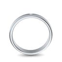 Ehering Damen Silber Zirkonia