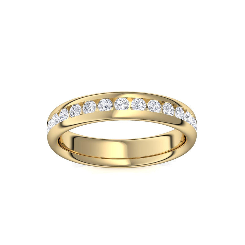 Memory Ring Gelbgold Brillant