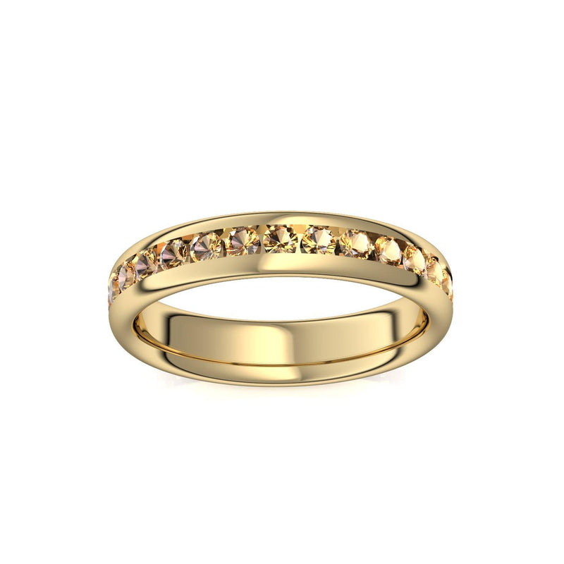 Memory Ring Gelbgold Citrin