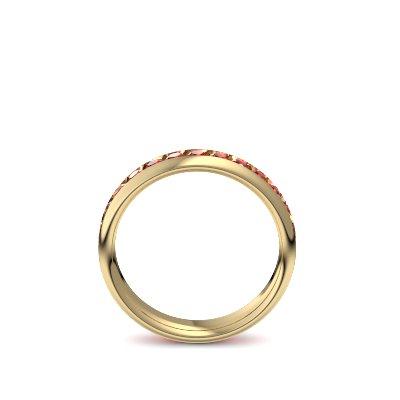 Memory Ring Gelbgold Rubin