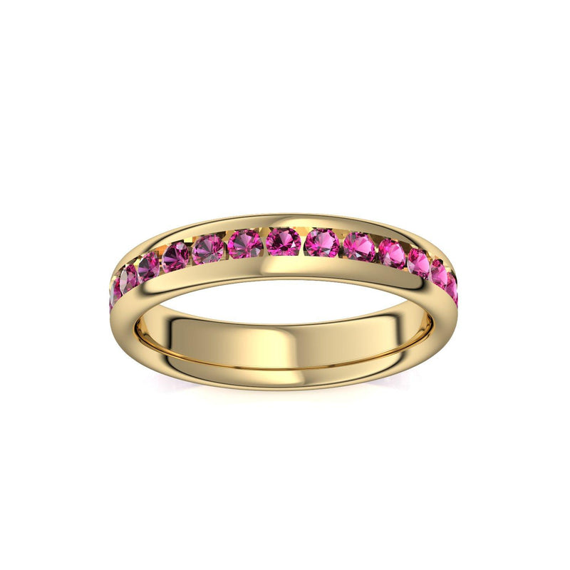 Memory Ring Gelbgold Rubin