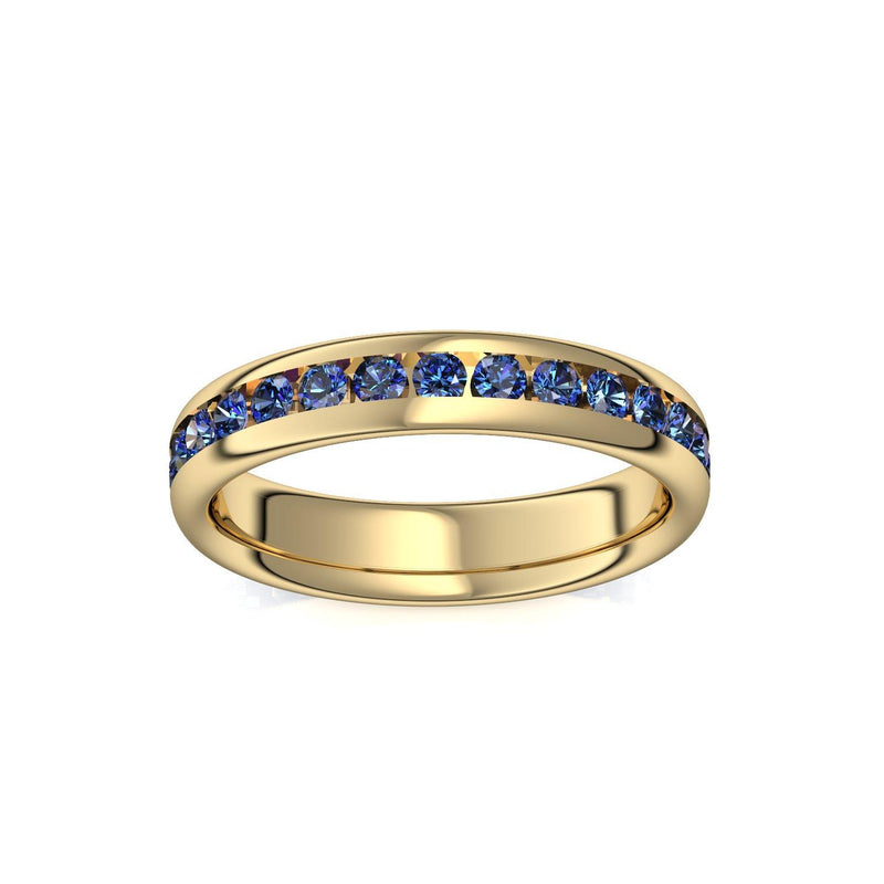 Memory Ring Gelbgold Saphir