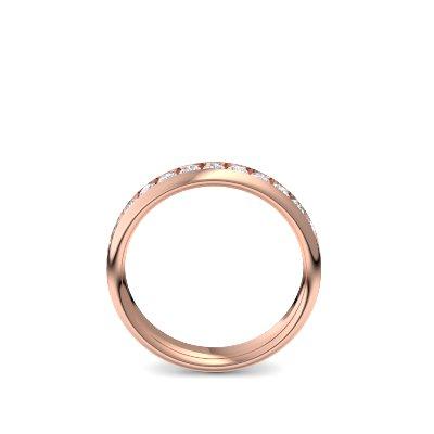 Memory Ring Rosegold Brillant