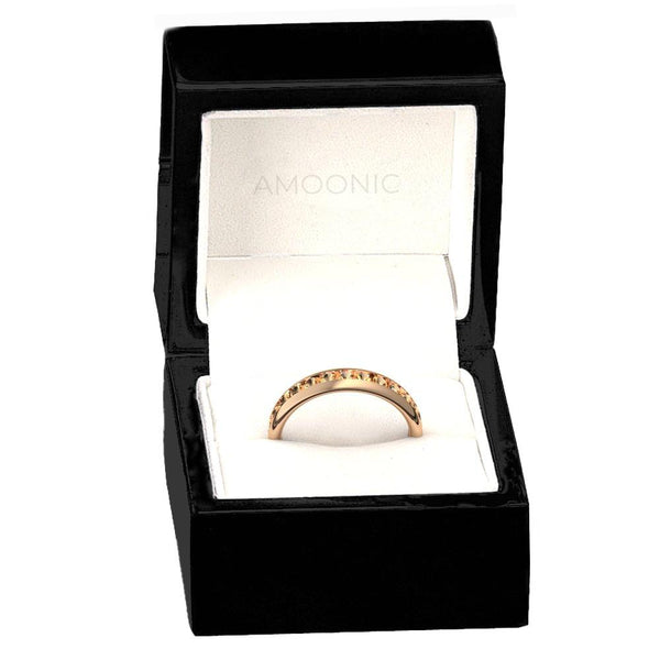 Memory Ring Rosegold Citrin