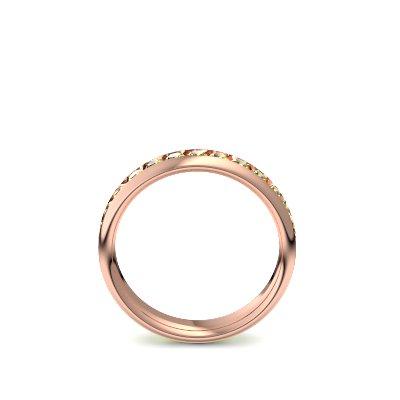 Memory Ring Rosegold Peridot