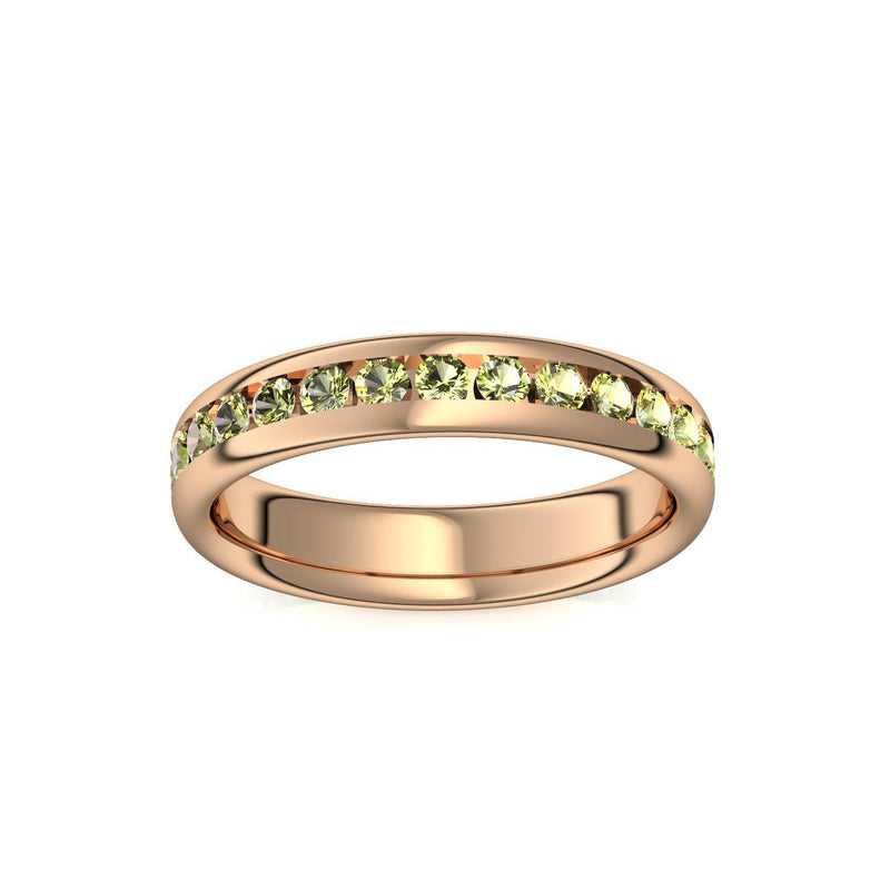 Memory Ring Rosegold Peridot