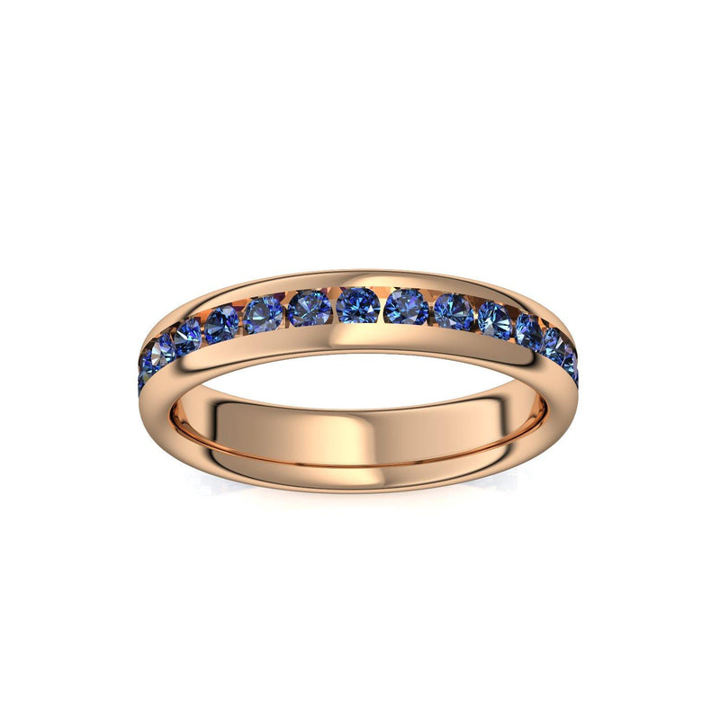 Memory Ring Rosegold Saphir