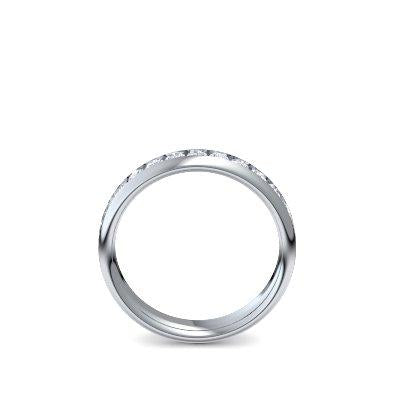 Memory Ring Weissgold Zirkonia