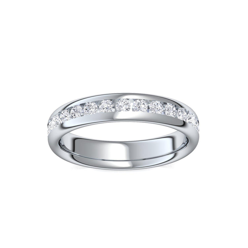 Memory Ring Weissgold Zirkonia