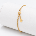 Amoonic Mira Armband aus gelbgold vergoldetem Edelstahl