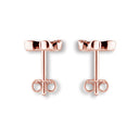 Ohrstecker Schmetterling Rosegoldvergoldet Zirkonia