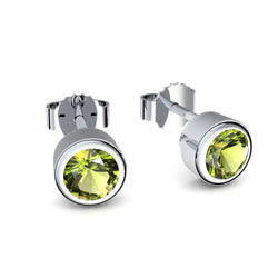 Ohrstecker Silber Peridot